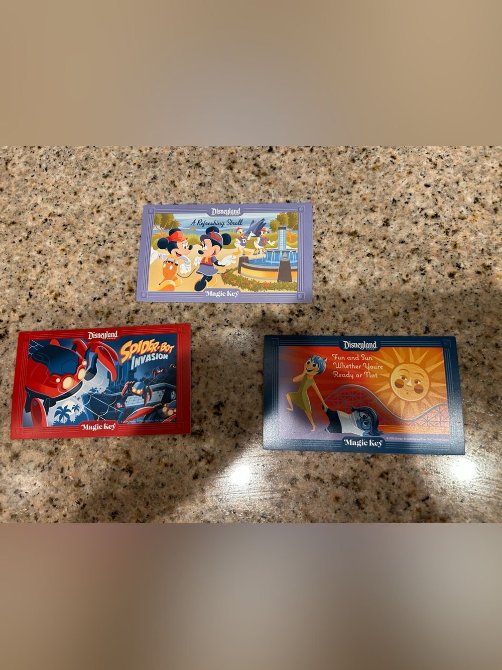 2026 Disney Exclusive Magic Key Magnet Set Commemorating DCAs 25th Anniversary